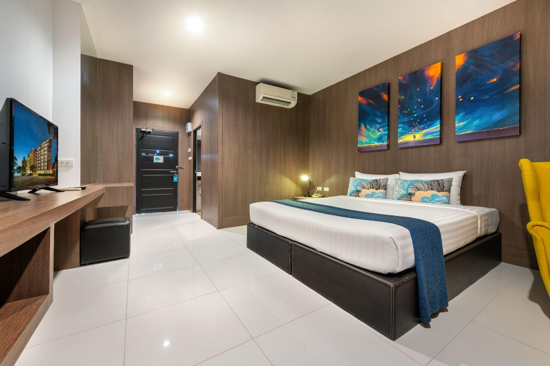 The Wind Hotel Bang Sare Exterior photo